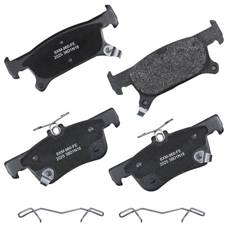 Stop By Bendix Stop Sbm2025 Stop Semi-Metallic Brake Pad SBM2025